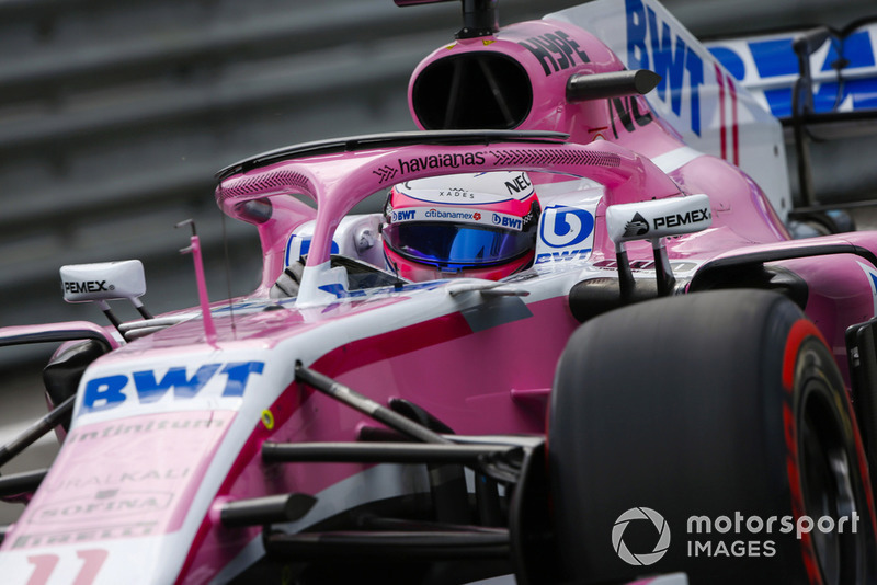 Sergio Perez, Force India VJM11.