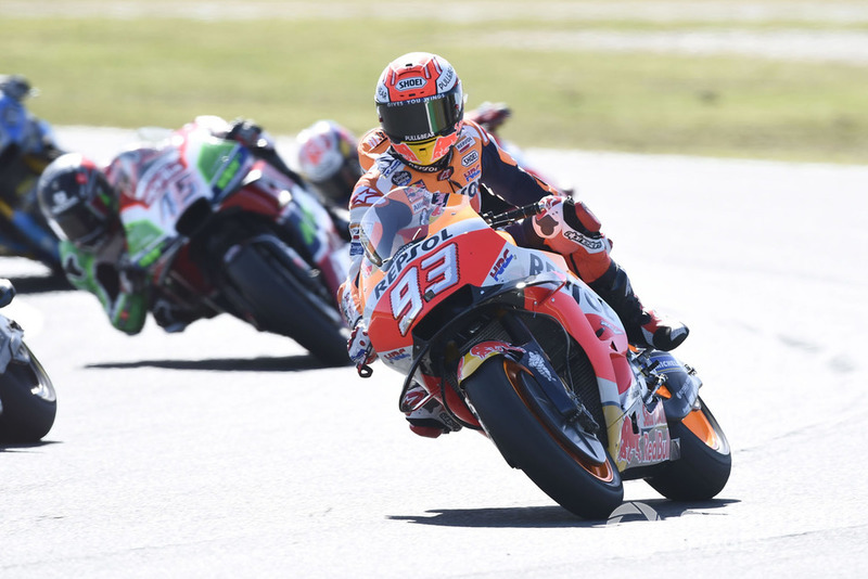 Marc Marquez, Repsol Honda Team, alami kerusakan motor