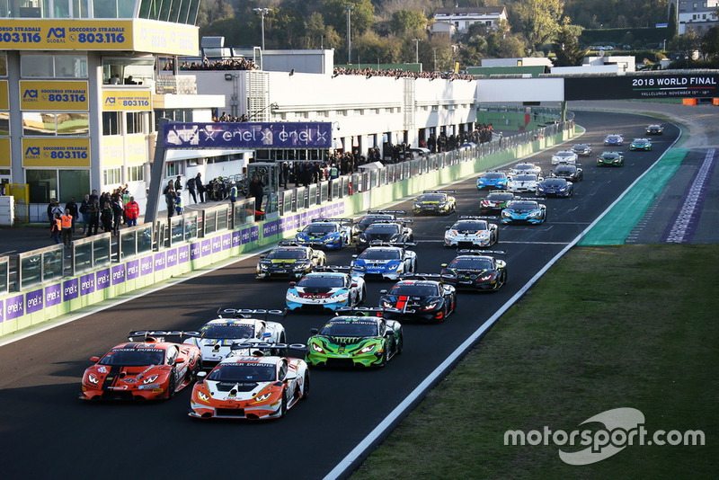 Partenza World Final Gara 1 Pro Pro Am
