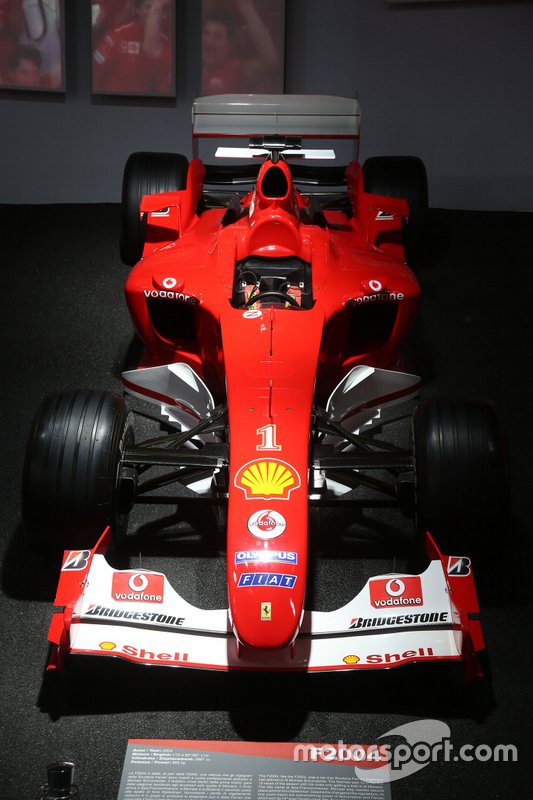 The 'Michael 50' exhibition in the Ferrari Museum in Maranello