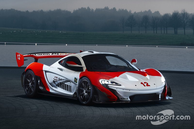 McLaren P1 GTR в честь Айртона Сенны