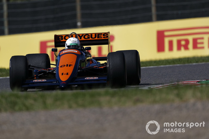 Автомобиль AGS JH23 Ford, демонстрационные заезды Legends F1 30th Anniversary