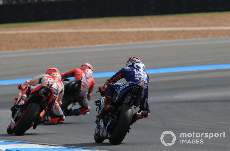Andrea Dovizioso, Ducati Team, Marc Marquez, Repsol Honda Team, Maverick Viñales, Yamaha Factory Racing, MotoGP