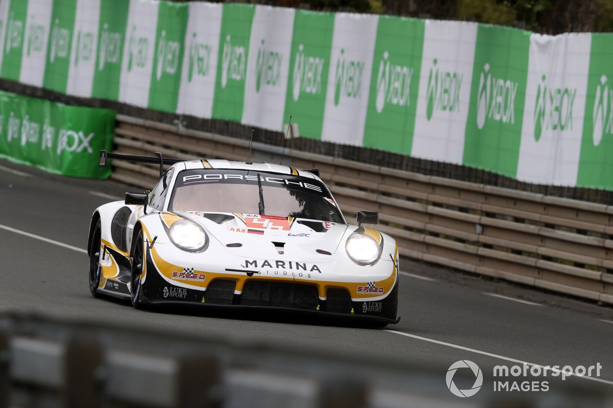 #46 Team Project 1 Porsche 911 RSR - 19 LMGTE Am, Dennis Olsen, Anders Buchardt, Robert Foley