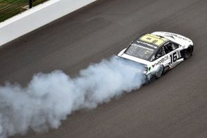 Race winner A.J. Allmendinger, Kaulig Racing, Chevrolet Camaro Hyperice