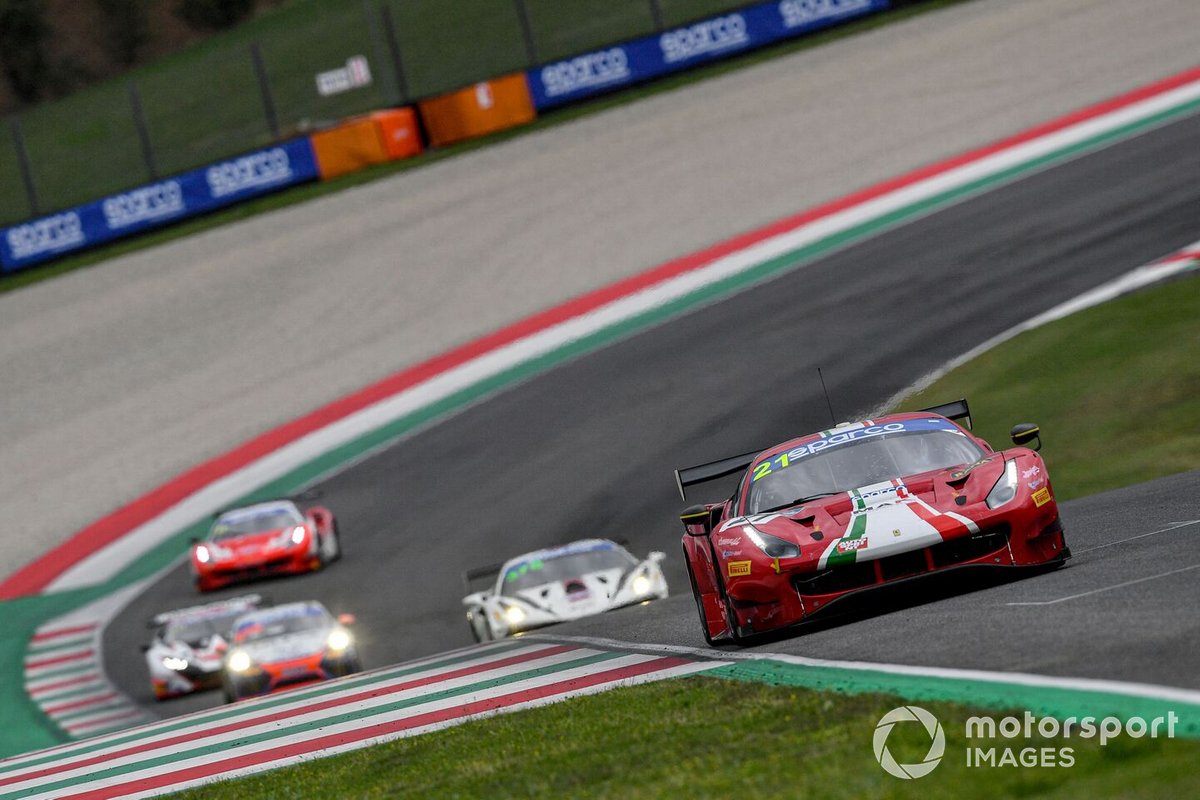 Azione in pista