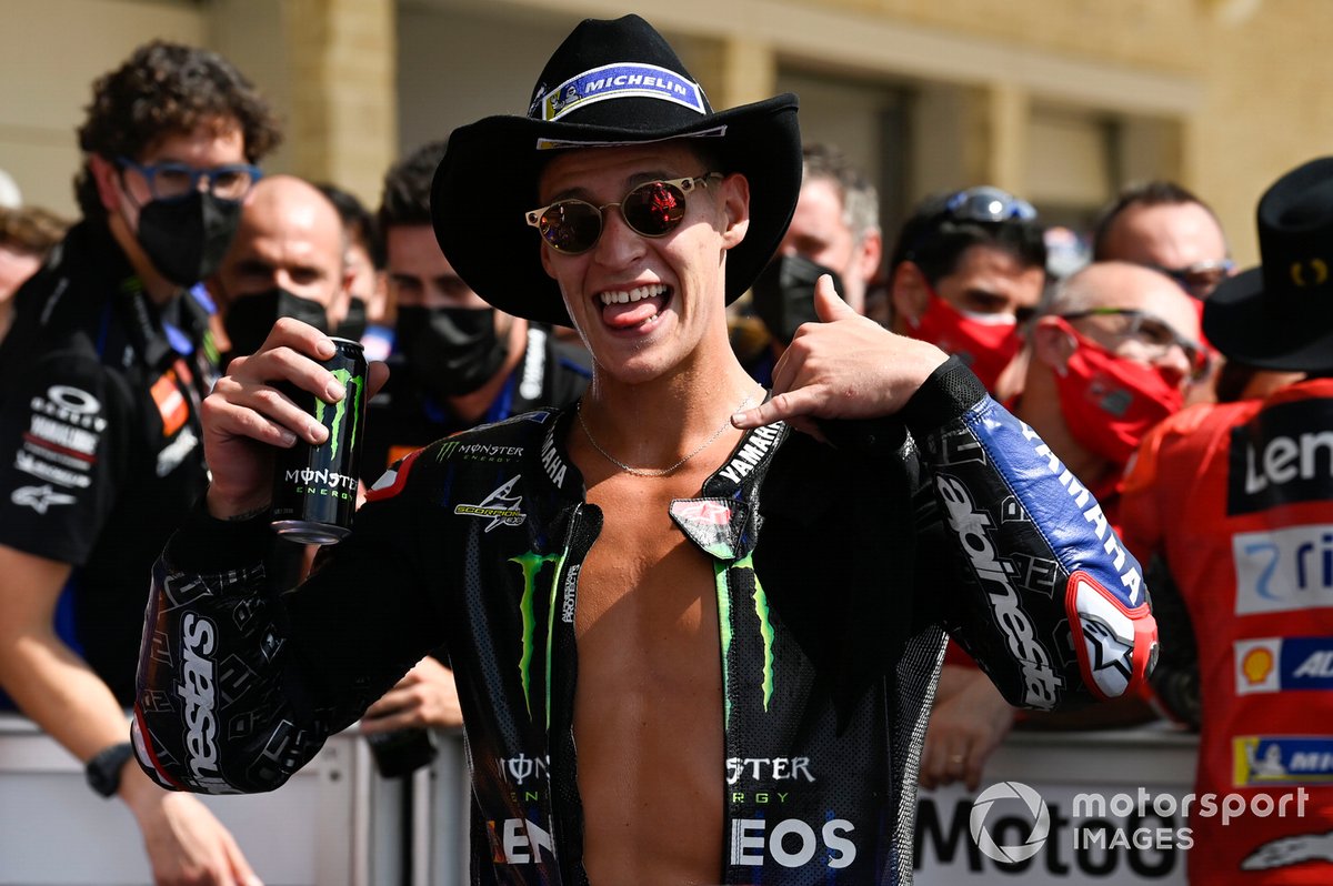Segundo lugar Fabio Quartararo, Yamaha Factory Racing