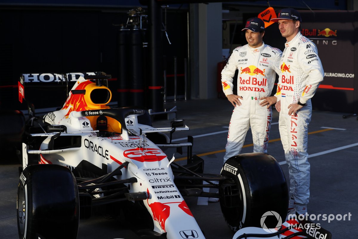 Sergio Pérez, Red Bull Racing Max Verstappen, Red Bull Racing