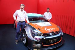 Yvan Muller ve Jose Maria Lopez ve Citroën C-Elysee WTCC, Citroën World Touring Car team 2016 renk d