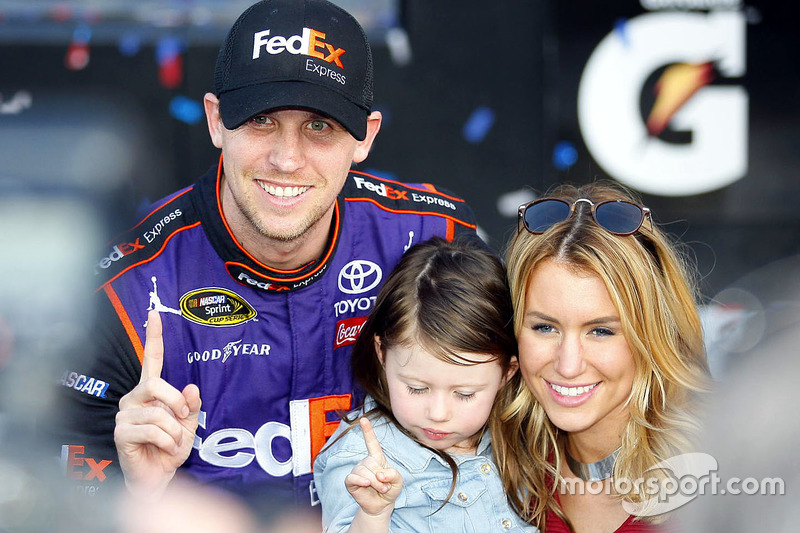 Sieger Denny Hamlin, Joe Gibbs Racing Toyota