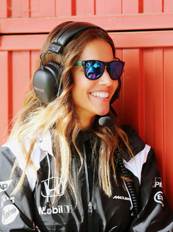 Lara Alvarez, petite amie de Fernando Alonso, McLaren