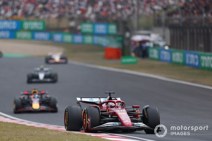 Charles Leclerc, Ferrari, Max Verstappen, Red Bull Racing