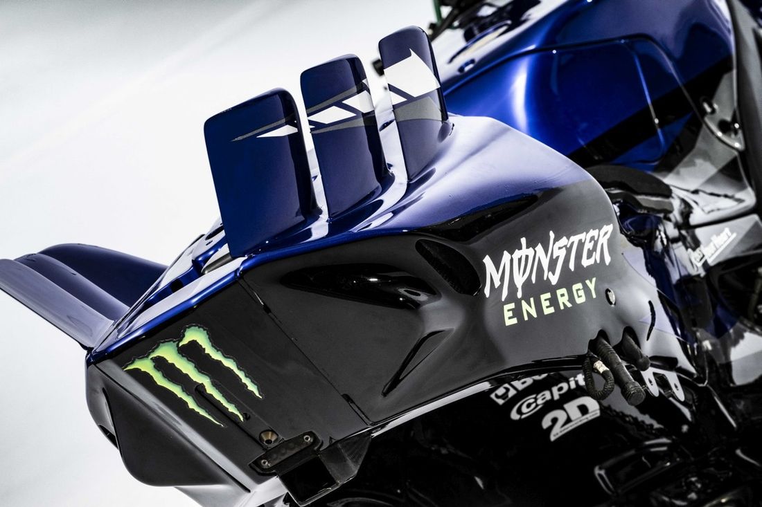 Distintivos del equipo Yamaha de MotoGP