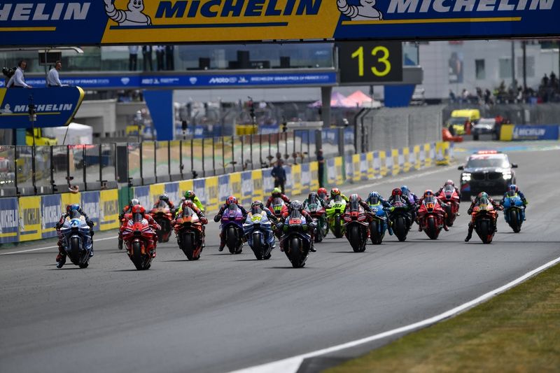 La grille de départ du GP de France MotoGP