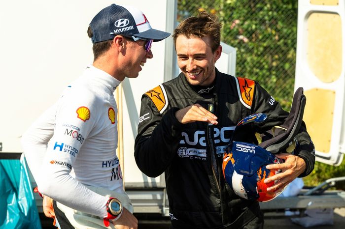 Martijn Wydaeghe, Hyundai World Rally Team with Corey Funk