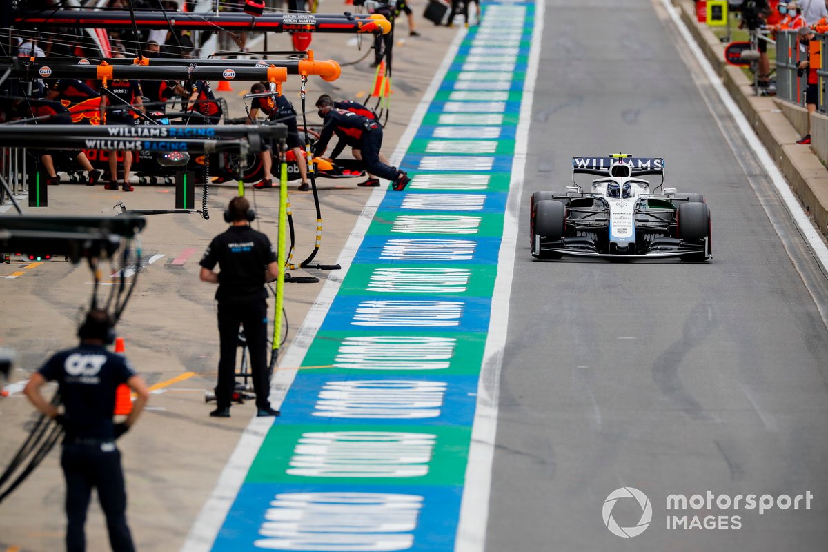 Nicholas Latifi, Williams FW43, Max Verstappen, Red Bull Racing RB16