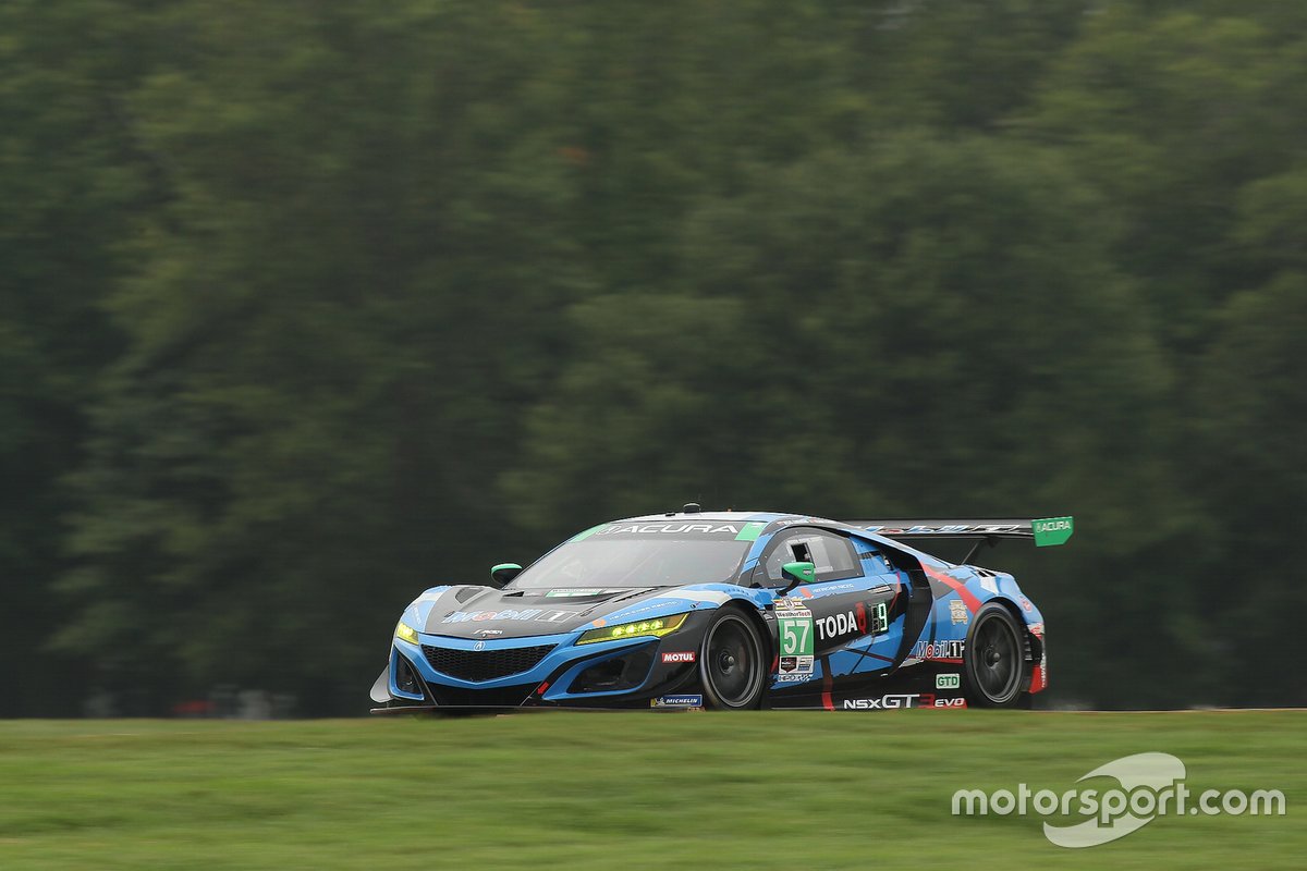 #57 Heinricher Racing w/MSR Curb-Agajanian Acura NSX GT3, GTD: Alvaro Parente, Misha Goikhberg