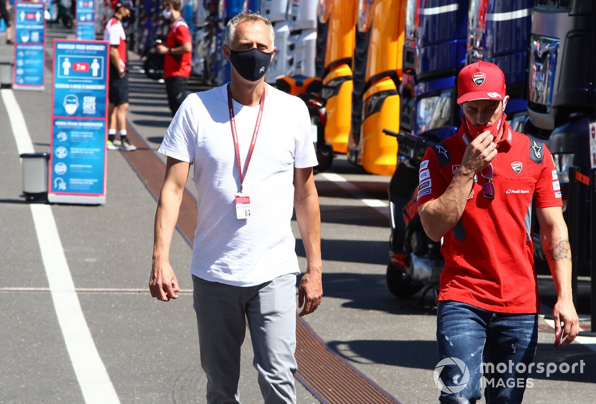 Simone Battistella, Andrea Dovizioso, Ducati Team