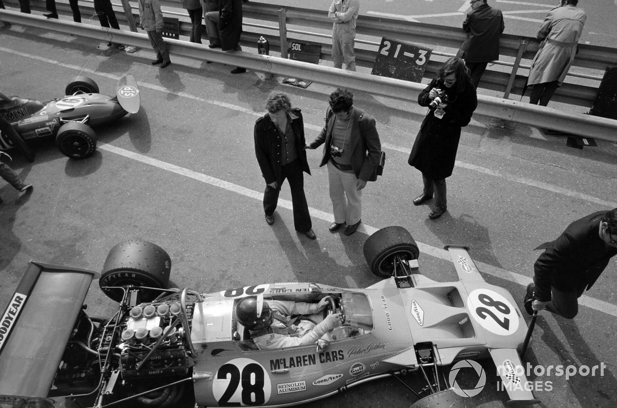 Peter Gethin, McLaren M14A Ford