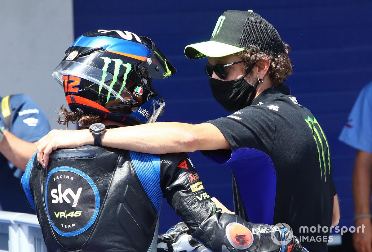 Marco Bezzecchi, Sky Racing Team VR46, Valentino Rossi