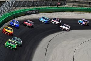 Matt DiBenedetto, Wood Brothers Racing, Ford Mustang Menards/Quaker State, Clint Bowyer, Stewart-Haas Racing, Ford Mustang One Cure, Joey Logano, Team Penske, Ford Mustang Shell Pennzoil