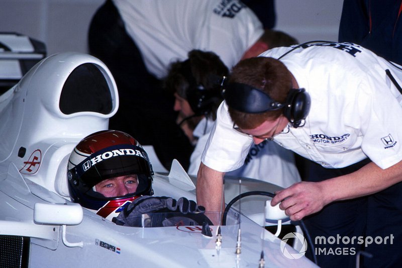 Jos Verstappen, Honda RA099 F1 test car