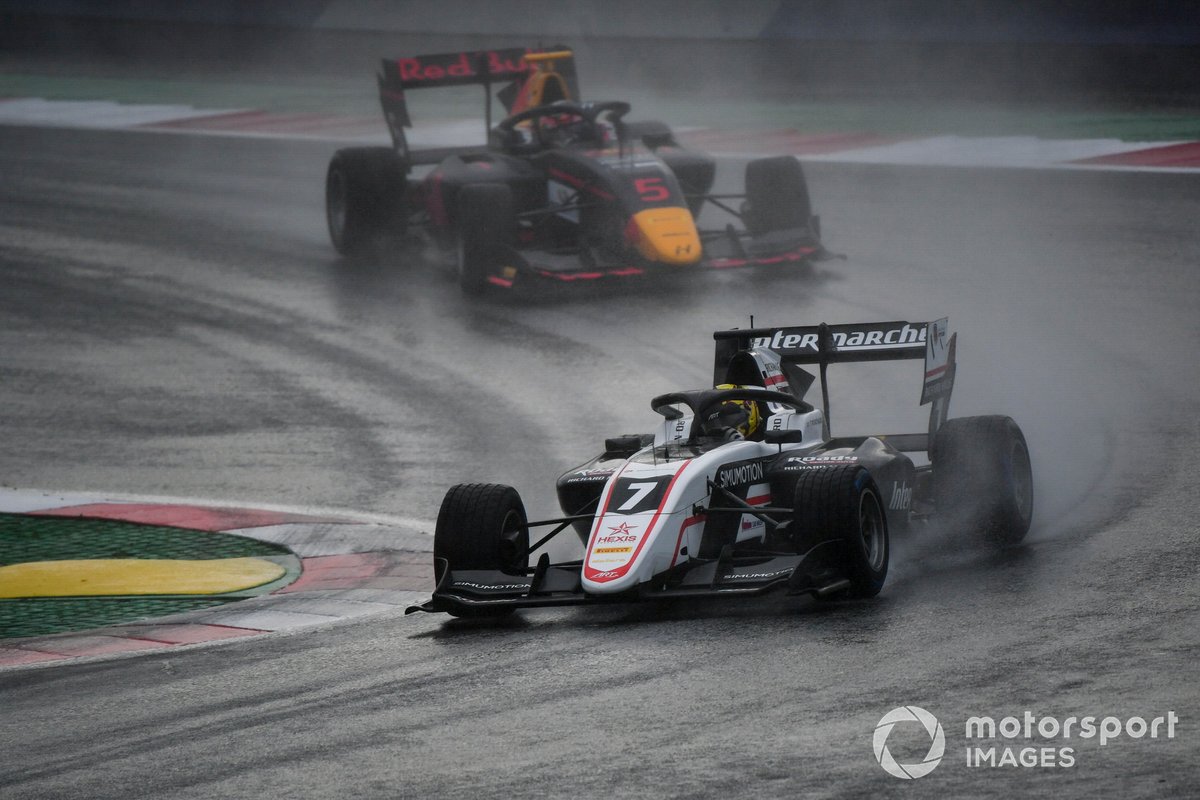Theo Pourchaire, ART Grand Prix e Liam Lawson, Hitech Grand Prix