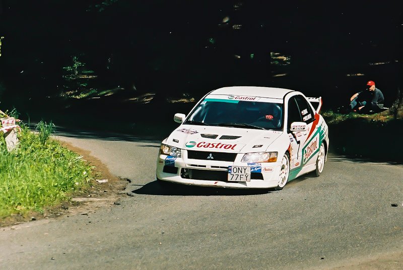 Maciej Lubiak, Maciej Wisławski, Mitsubishi Lancer Evo VII