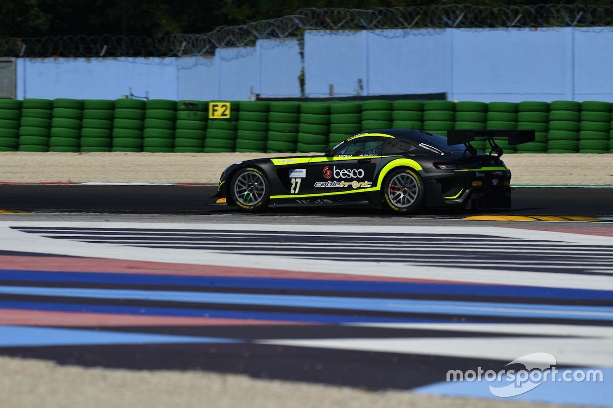 Lorenzo Ferrari, Daniel Zampieri, AKM Motorsport, MERCEDES AMG GT3