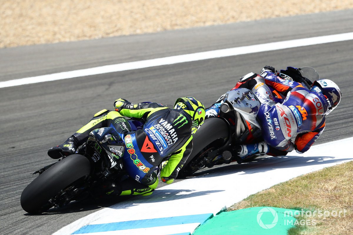 Miguel Oliveira, Red Bull KTM Tech 3, Valentino Rossi, Yamaha Factory Racing