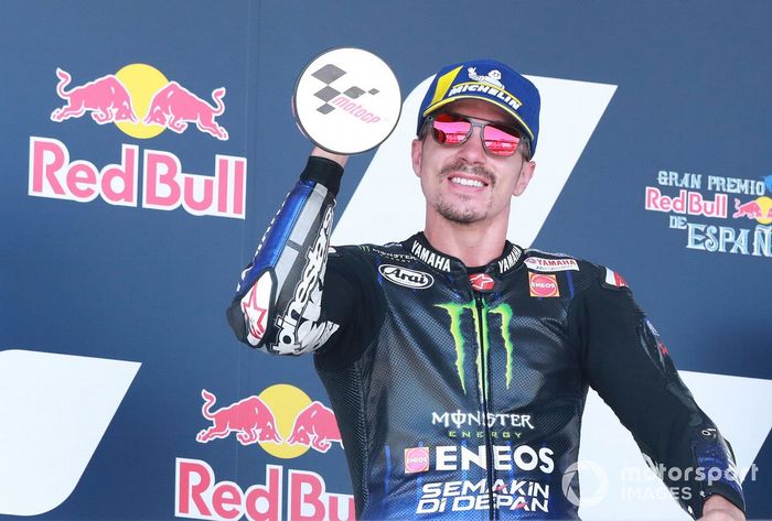 Segundo lugar Maverick Viñales, Yamaha Factory Racing