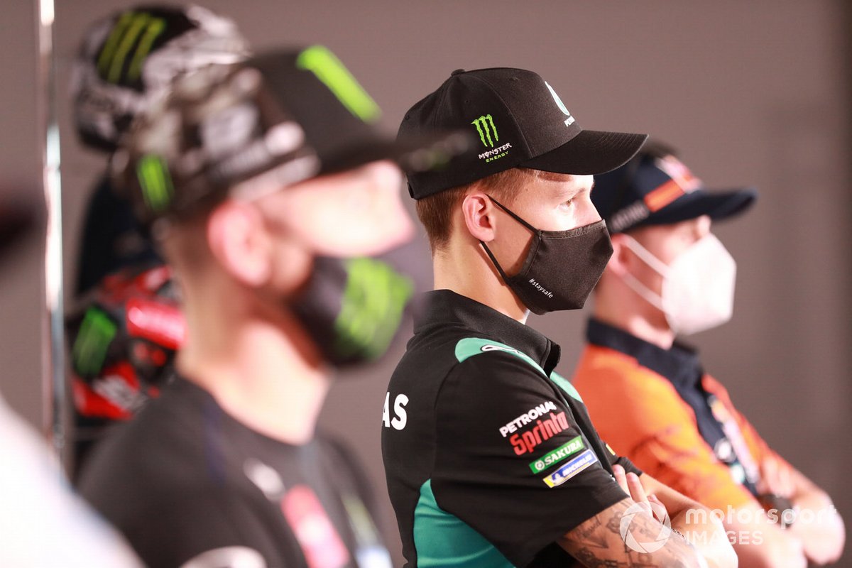 Fabio Quartararo, Petronas Yamaha SRT, Pre-Event conferenza stampa