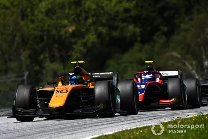 Guilherme Samaia, Campos Racing, y Marino Sato, Trident