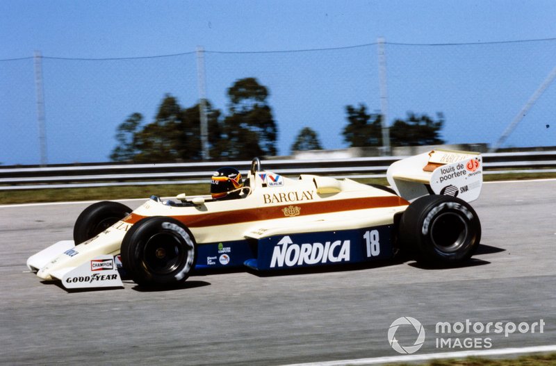 Thierry Boutsen, Arrows A6 Ford