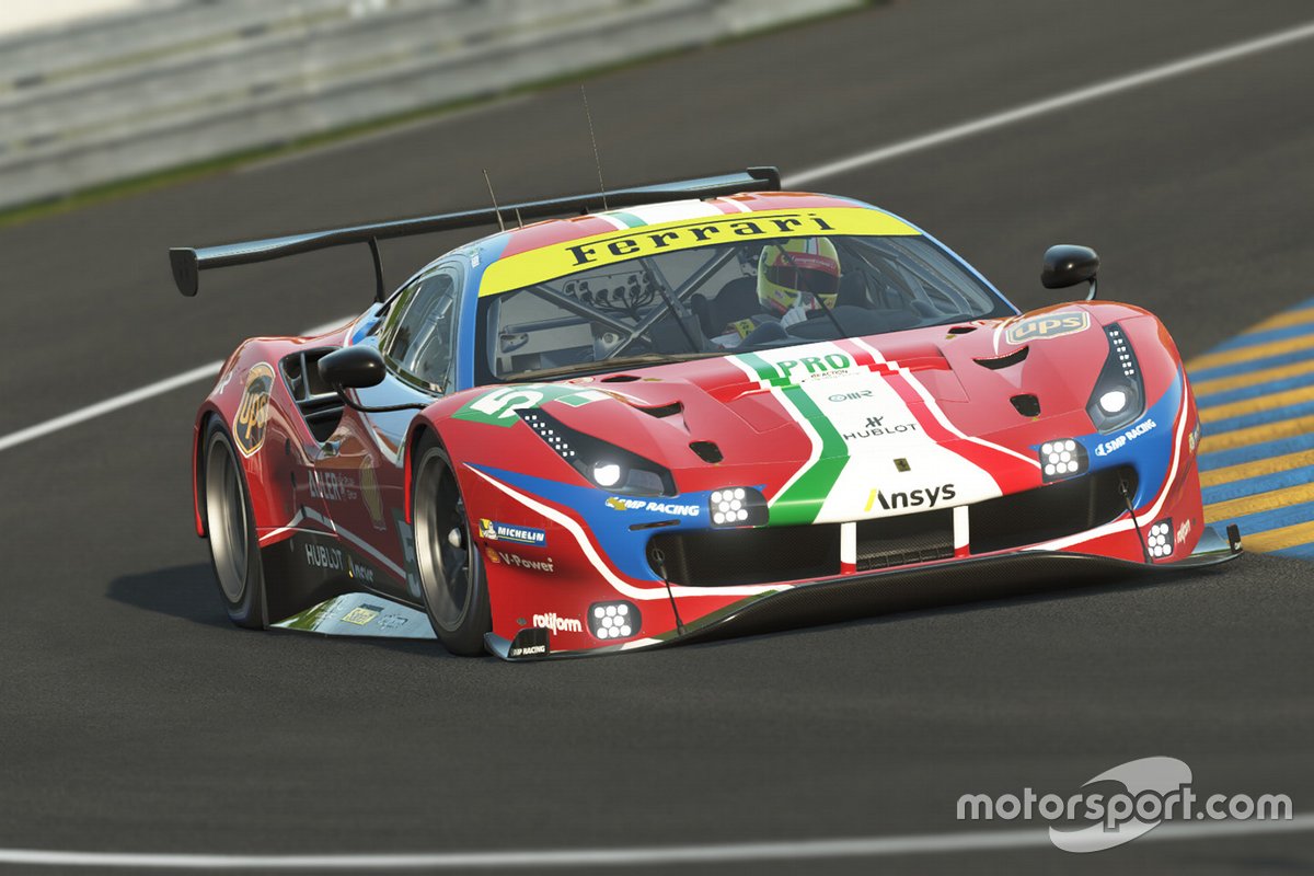 Charles Leclerc and Antonio Giovinazzi, Ferrari 488 GTE