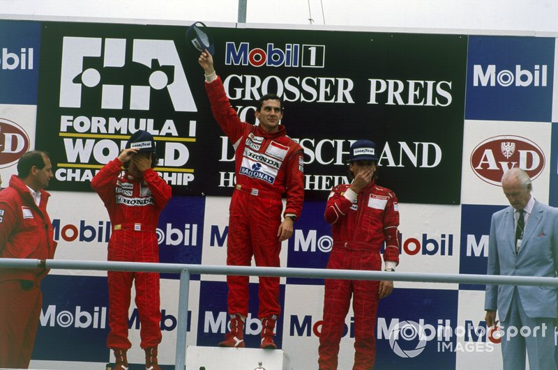 Ayrton Senna - McLaren MP4 / 4-Honda - GP de Alemania de 1988