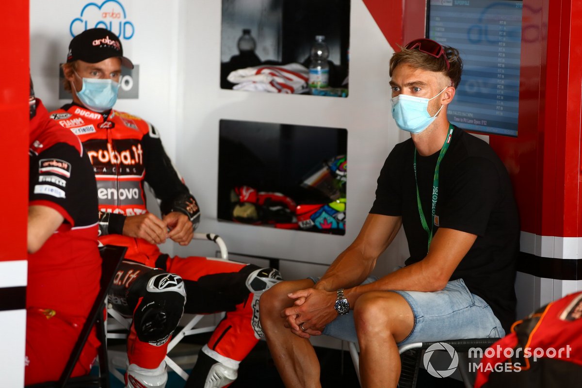 Leon Camier, Barni Racing Team,  Chaz Davies, Aruba.it Racing Ducati