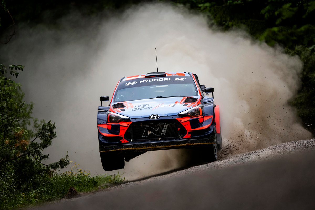 Thierry Neuville and Ott Tänak, Hyundai i20 Coupe WRC