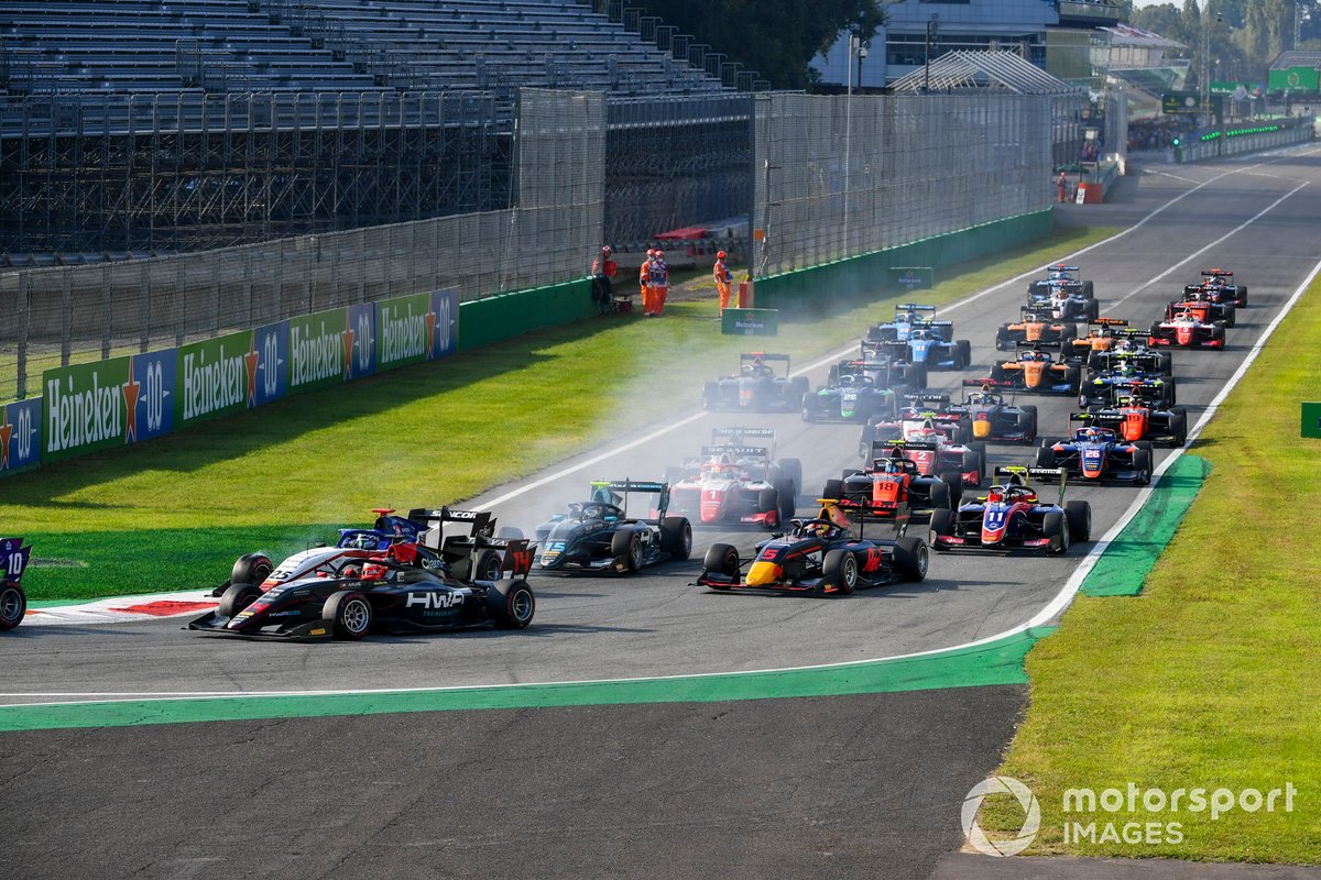 El inicio de la carrera