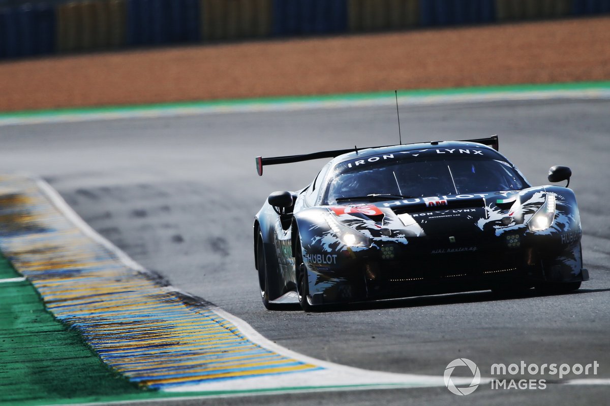 #75 Iron Lynx Ferrari 488 GTE EVO: Rino Mastronardi, Matteo Cressoni, Andrea Piccini