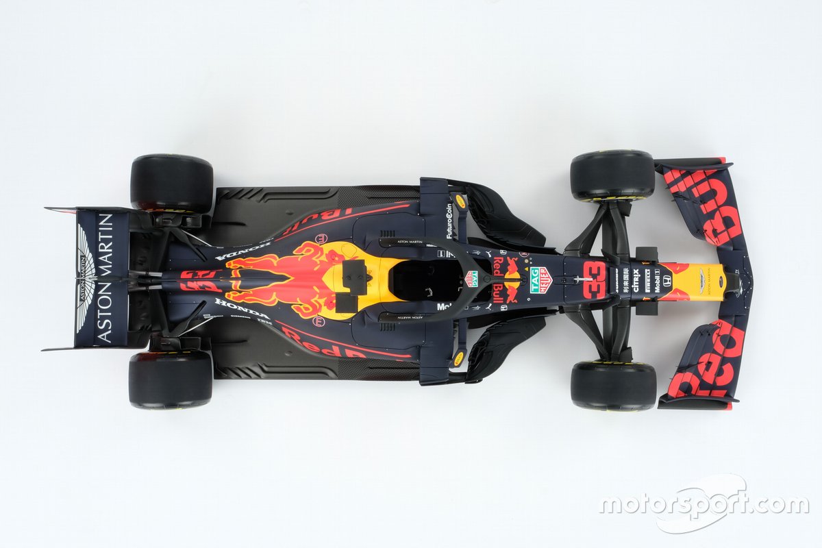 Aston Martin Red Bull Racing RB15 van Amalgam, schaal 1:8