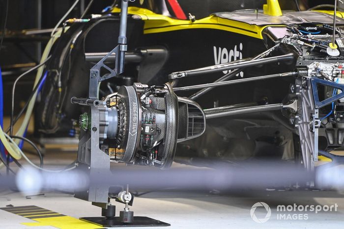 Rueda delantera del Renault