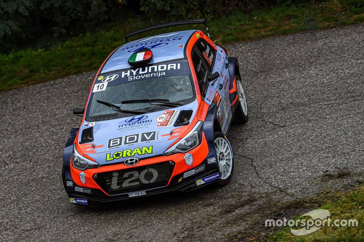 Luca Rossetti, Manuel Fenoli, Team Hyundai Slovenia, Hyundai I20