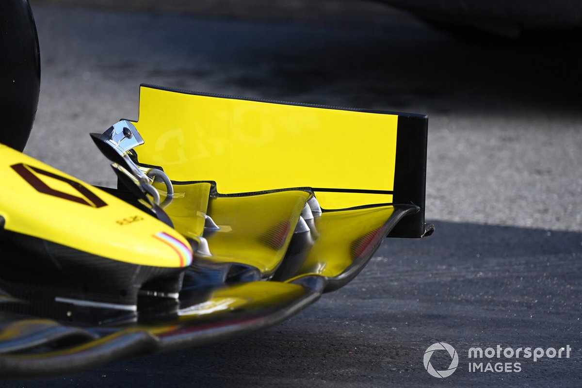 Renault R.S.20: Frontflügel