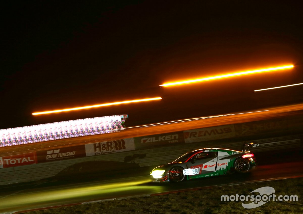 #29 Audi Sport Team Land Motorsport Audi R8 LMS GT3: Mattia Drudi, Christopher Mies, Rene Rast, Kelvin van der Linde