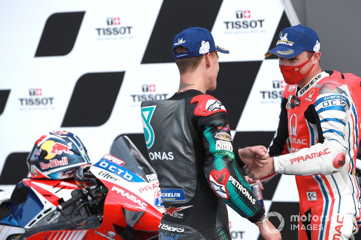 Fabio Quartararo, Petronas Yamaha SRT, Jack Miller, Pramac Racing