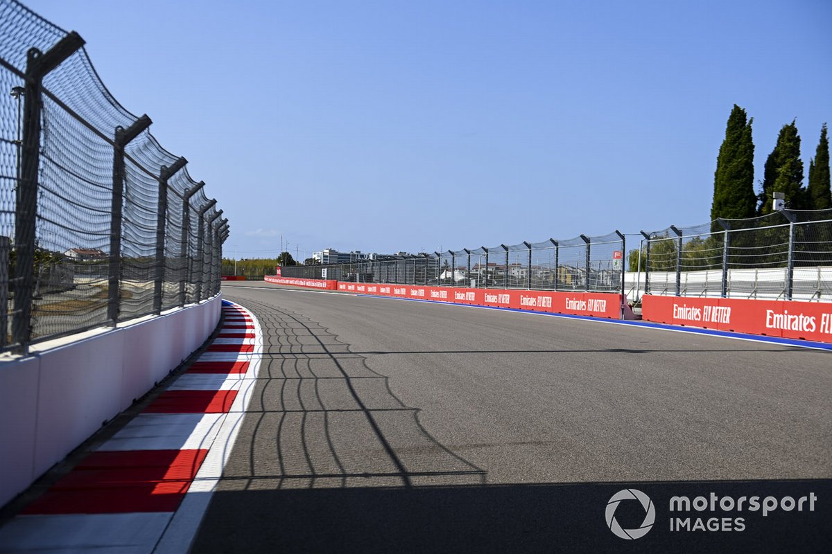 Detalle de la pista de Sochi