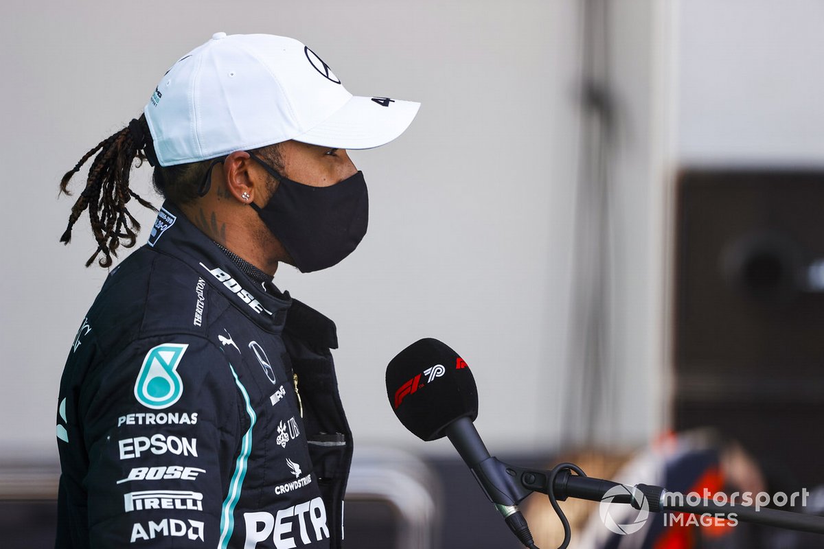 Secondo posto per, Lewis Hamilton, Mercedes F1