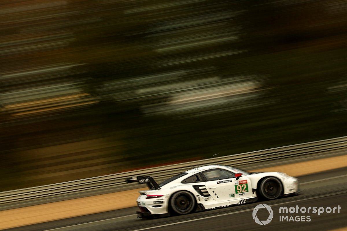 #92 Porsche GT Team Porsche 911 RSR - 19: Michael Christensen, Kevin Estre, Laurens Vanthoor