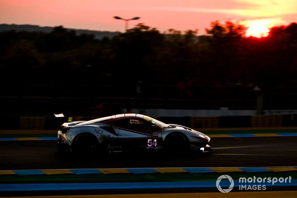 #54 AF Corse Ferrari 488 GTE EVO: Thomas Flohr, Francesco Castellacci, Giancarlo Fisichella